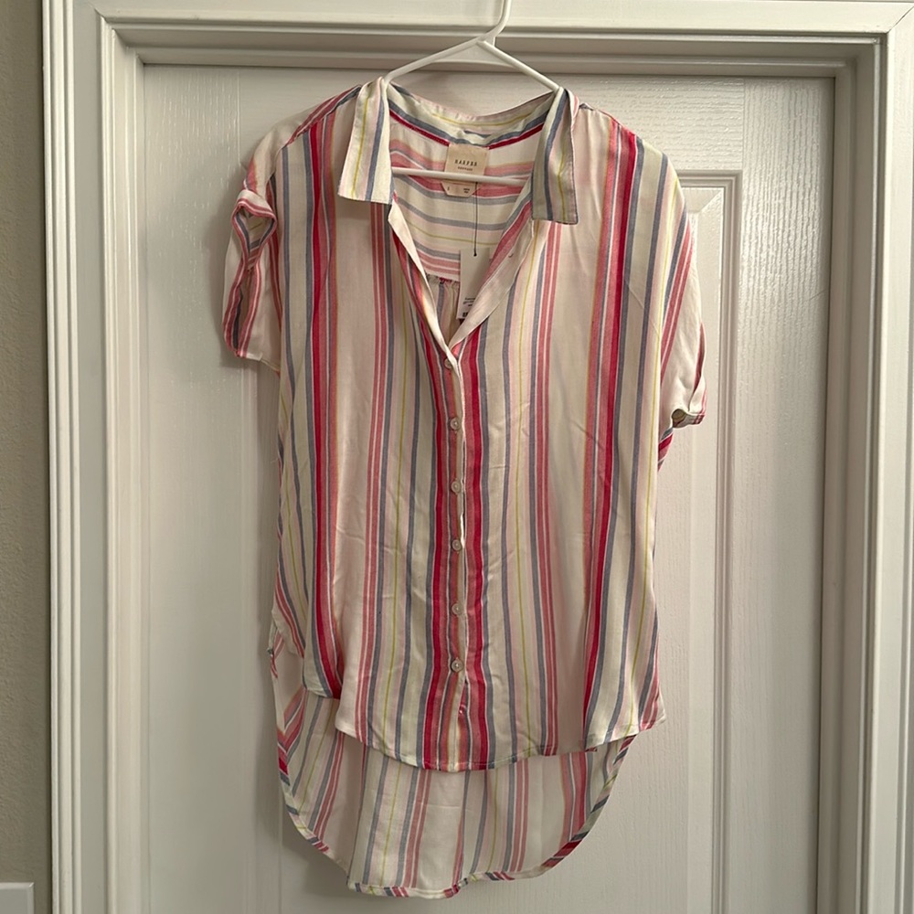 Small striped blouse! NWT